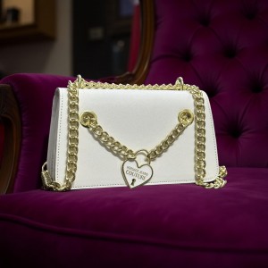 VERSACE_JEANS_COUTURE_Deluxe_Chain_Black_Messenger_Bag_with_box_2097