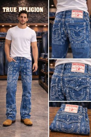 True Religion 100% Imported Latest Store Article Very Premium BootCut Jeans 459