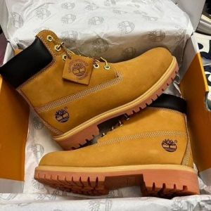 Timberland long boots brown