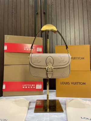 louiis_vuitton nano baguette shoulder baghand bag with double box 667