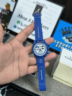 Omga Moon s watch Snoopy Rubber Strap