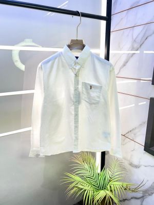 Ralp h Lauren White Oxford Lycra Premium Shirts F3021-WH