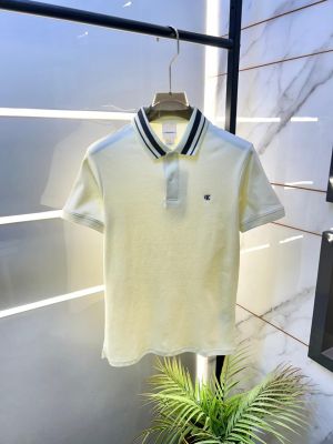 Calvin_Klein Yellow Collar Neck Premium Polo T-shirt F3514-YE2