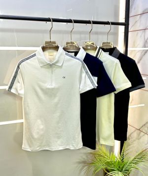 Calvin_Klein Yellow Collar Neck Premium Polo T-shirt F3514-YE2