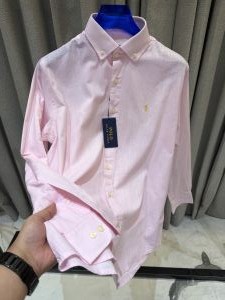 Ralp_h Lauren Linen Pink Shirt 