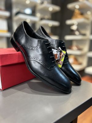 Zoncaster 100% Geniune Leather Formal black RS-110