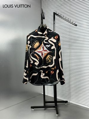 LOUI-S VUITTON PREMIUM SHIRT WITH PREMIUM BOX PACKING