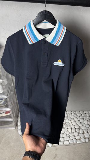 Casa Blanca Premium Navy Polo T-Shirt with OG Box Packaging 1064