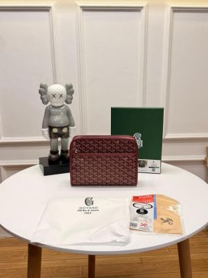 Goyar_d Unisex jouvence toiletry bag with ogbox dustbag etc