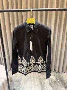 Zar a Black Hand work Embroidery Shirt