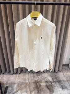  Ralp h Lauren Offwhite Pure Linen Shirt