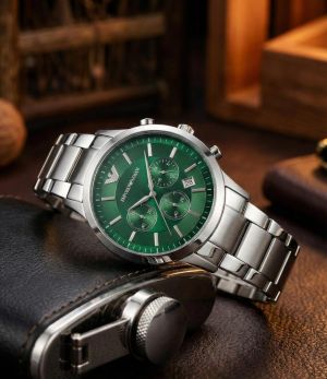 Emporio Arman_i Classic Silver-Green
