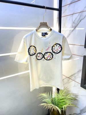 Chrome Hearts Drop Shoulder Back Print White Premium Round Neck T-shirt F3067-WH