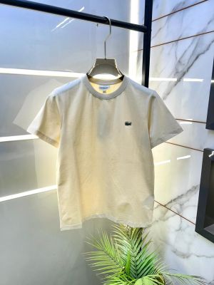 Lacost e Off-white Premium Round Neck Polo T-shirt F3496-OF