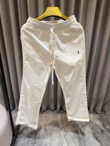 Ralp h Lauren Offwhite Pure Linen Pants 