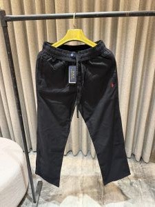 Ralp h Lauren Black Pure Linen Pants 