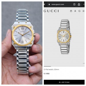 Gucc i G Flat Premium Timepiece