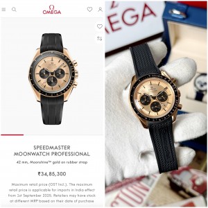 Omeg a Speedmaster Moonwatch Professional