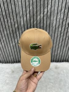 Lacoste_Camel_Front_Logo_Premium_Unisex_Cap