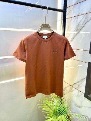 Lacost e Khaki Premium Round Neck Polo T-shirt F3496-KH2