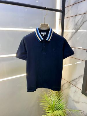 Lacost e Navy Polo Premium Collar Neck T-shirt F3388-N2