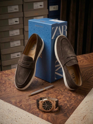 ZAR.A BROWN SUEDE 600