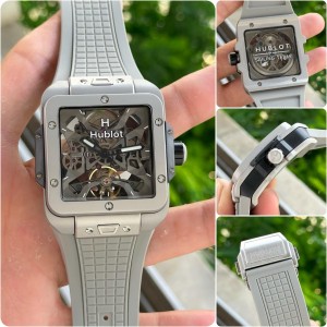 Hublo t Square Bang Unico Titanium Automatic