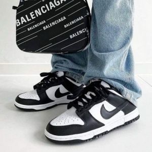 Nik_e SB Dunk Low Panda White Black