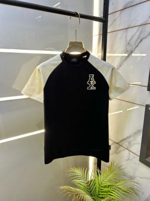 Arman_i Exchange Black Premium Round Neck Polo T-shirt F2495-BL