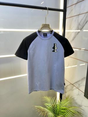 Arman_i Exchange Blue Premium Round Neck Polo T-shirt F2495-BU