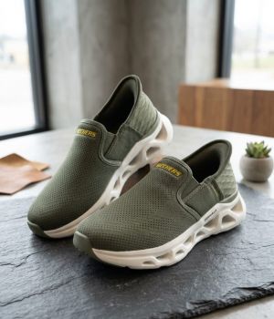Skecher.s GOwalk Slip-ins Green