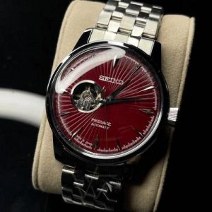 Seiko Presage Automatic Watch Cherry