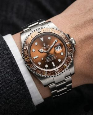 Role_x Oyster Perpetual Submarine DIW Limited Addition Silver-Orenge