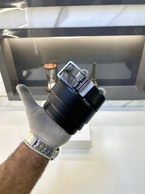 U S_ Polo Black Reversible Belt Fa 466