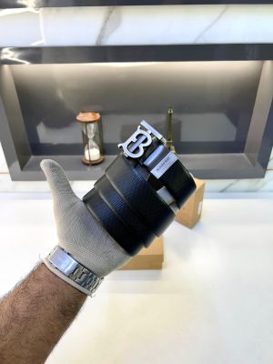 Burberr_y Grey Reversible Belt Fa 467