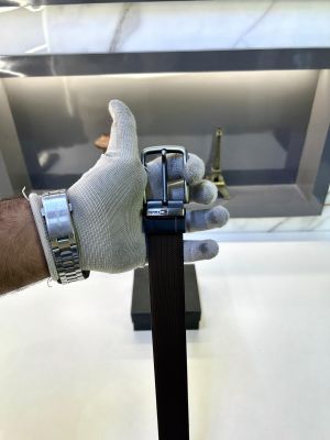 Tommy_Hilfiger Black Reversible Belt Fa 469 