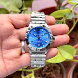 Breitlin g Chronomat GMT Carolina Panthers