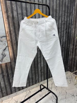 CALVIN.KLEIN.100%.IMPORTED.LINEN.FABRIC.VERY.PREMIUM.SUMMER.CASUAL.PANTS.MR319