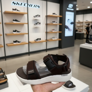 Skechers-Go-Walk-coffee-Premium-Sandal