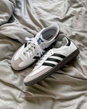 Adidass samba white mens