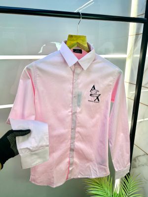 Sale Arman_i Exchange Pink Premium Formal Shirt 1195