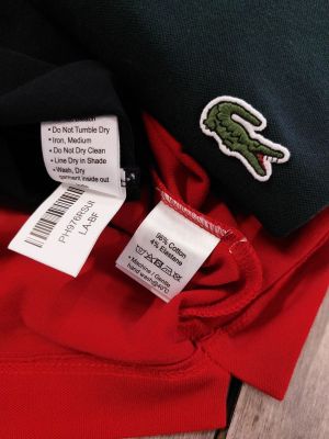 Lacost e Black Polo Premium Collar Neck T-shirt F3500-BL