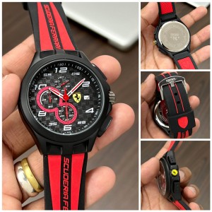 *SCUDERIA_FERRARI
# For Men
# 7AA Premium Quality Collection 
# Dial Size - 43mm