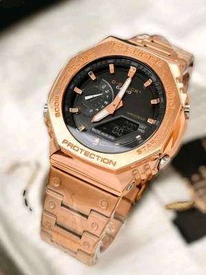 G SHOCK GA 2100 RoseGold