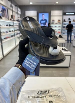 SKECHERS_MENS_GO_RECOVER_229018_BBK_SLIP_ON_SANDALS