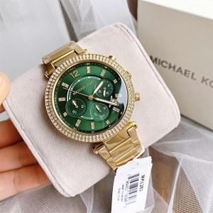 Michael Kors Parker Gold Green