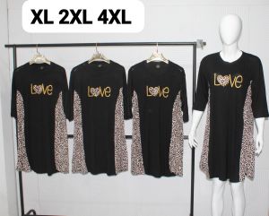 Long t shirt full sleeve tiger print frock style Viscose material  very soft 