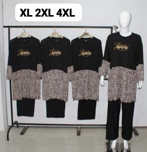 Long night suit full sleeve tiger print Viscose material very soft