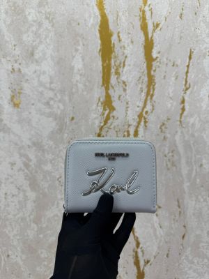 Karl lagerfeld Zipper Around Wallet With Box (KXD016) 