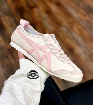 Onitsukaa Tiger Mexico 66 Oatmeal Ginger Pink  563